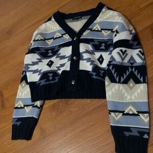 Warehouse One Cropped Sweater